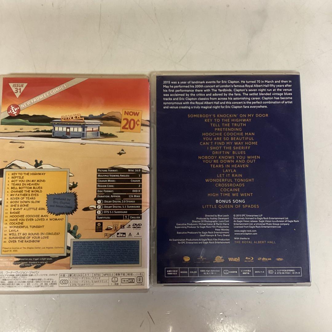 ERIC CLAPTON DVD 5枚　CD 1枚　まとめ売り　（な49）