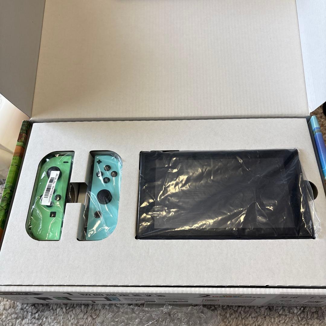 Nintendo Switch どうぶつの森セット 完品 本体ケース付き