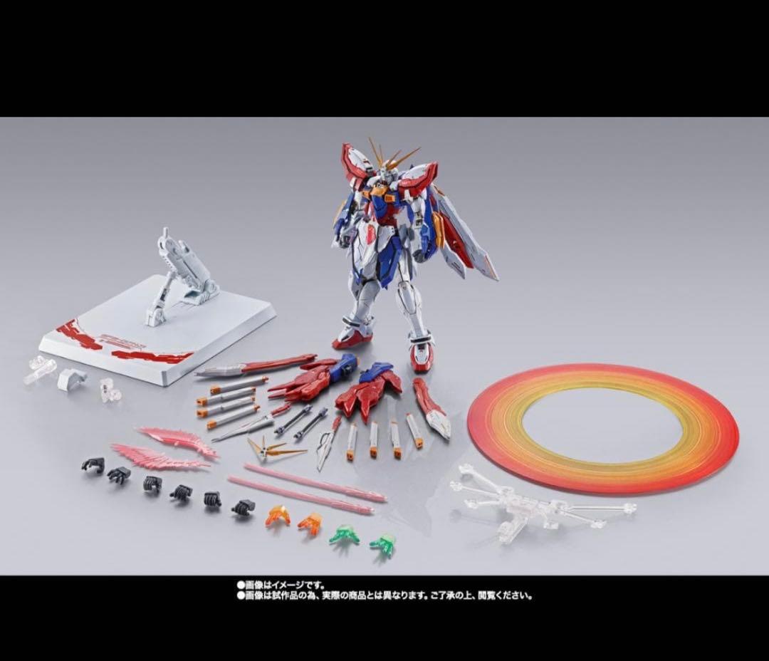 メタルビルド　L BUILD ゴッドガンダム　1次　交換部品付　未開封