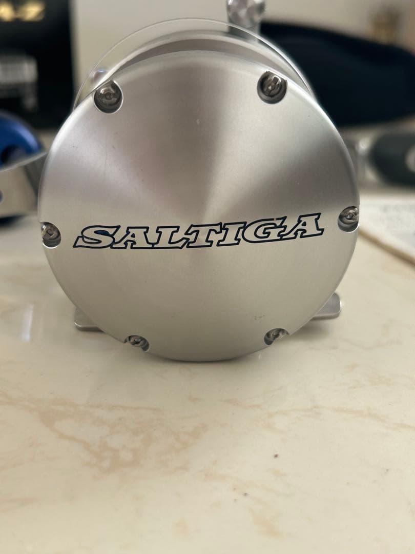 ダイワ　SALTIGA Daiwa Z-30ベイトリール　純正ハンドル付き