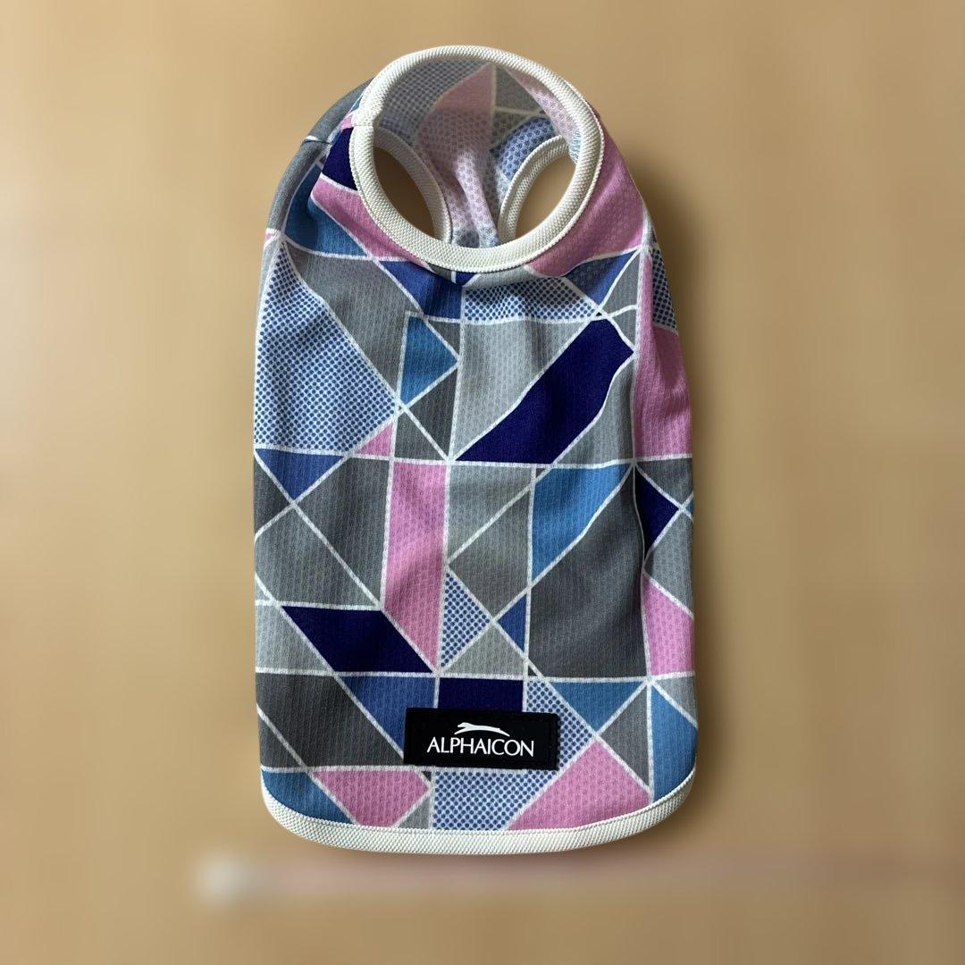 公*o様 【ALPHAICON】サマークールタンクトップ　幾何学模様 犬服