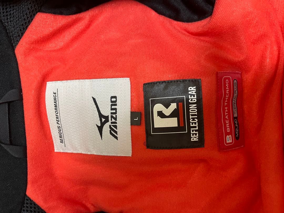 s*u様 ミズノ スキー RACING TEAM 上下セット L オレンジ-ネイ