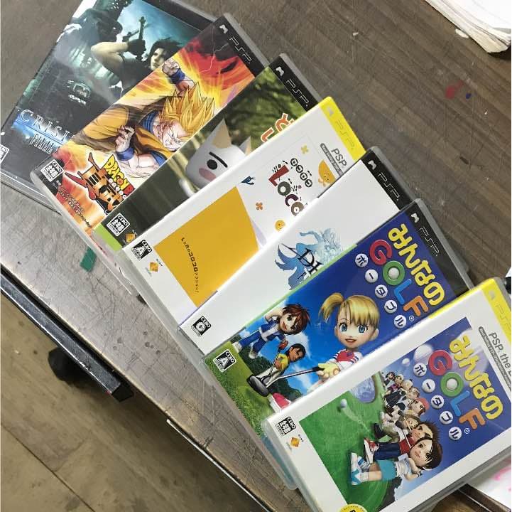 PSP本体、ソフトまとめ売りセット