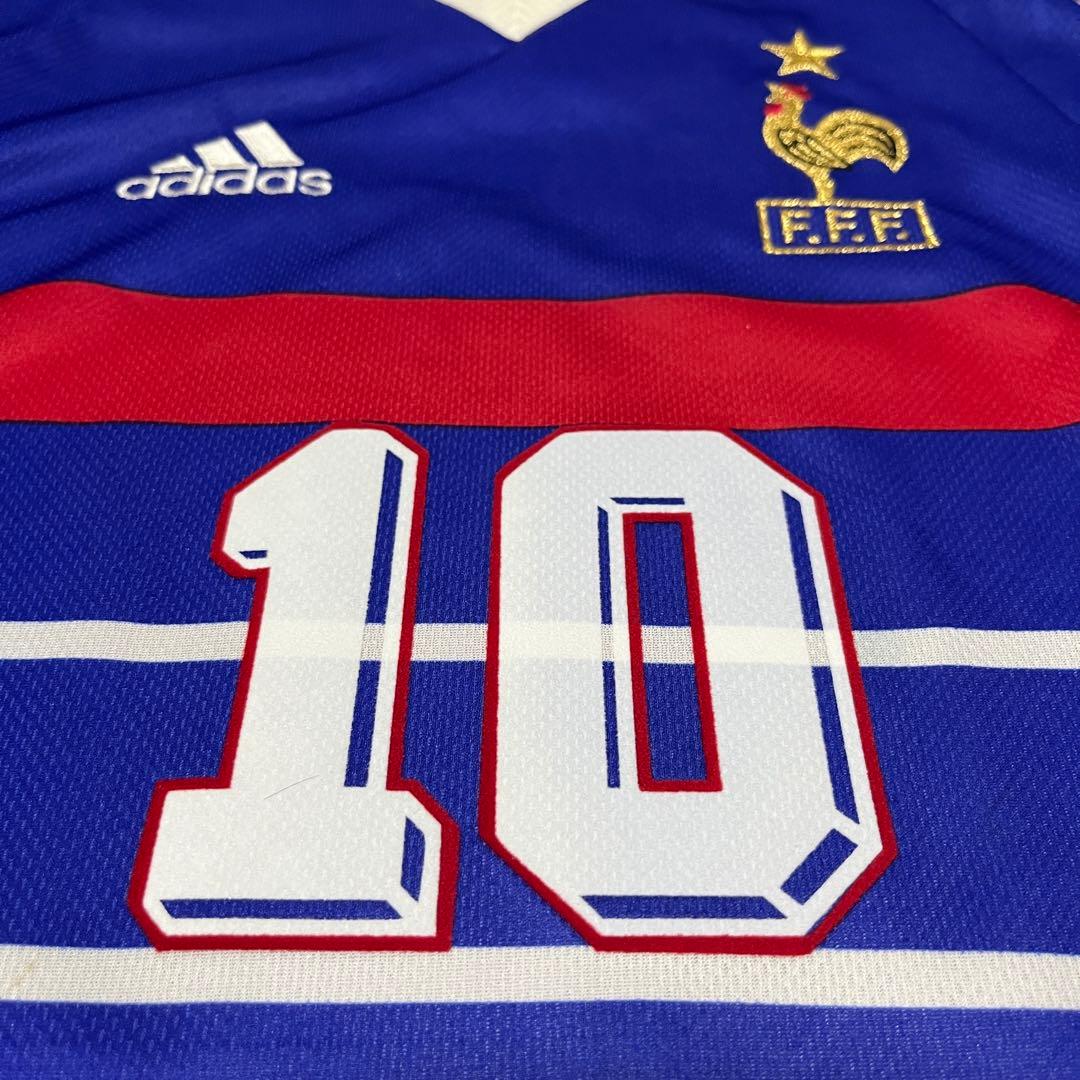1998 フランス代表　ジダン　ホームユニフォー　BNWT