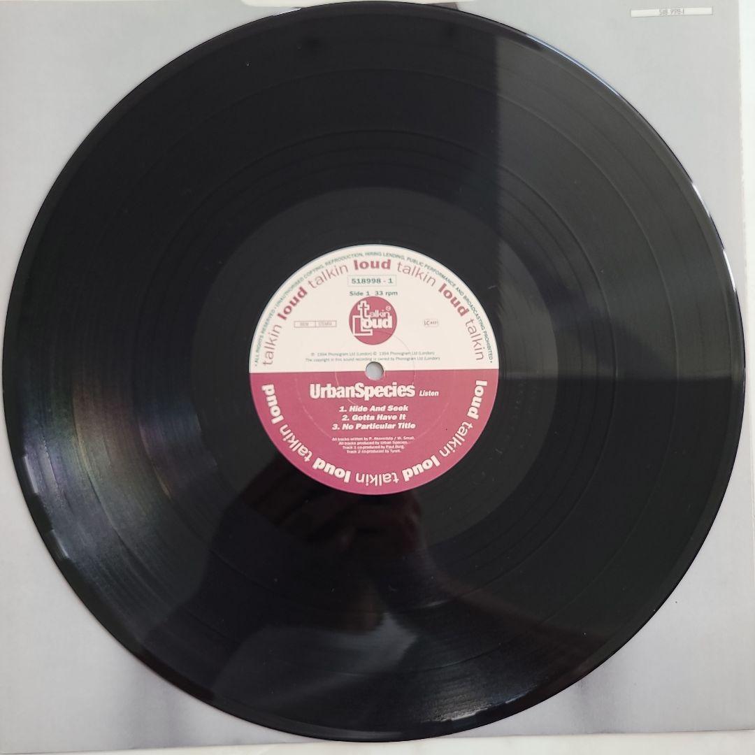 ★ＥＵオリジナル盤★『ＬＩＳＴＥＮ』アーバン・スピーシーズ ＬＰ