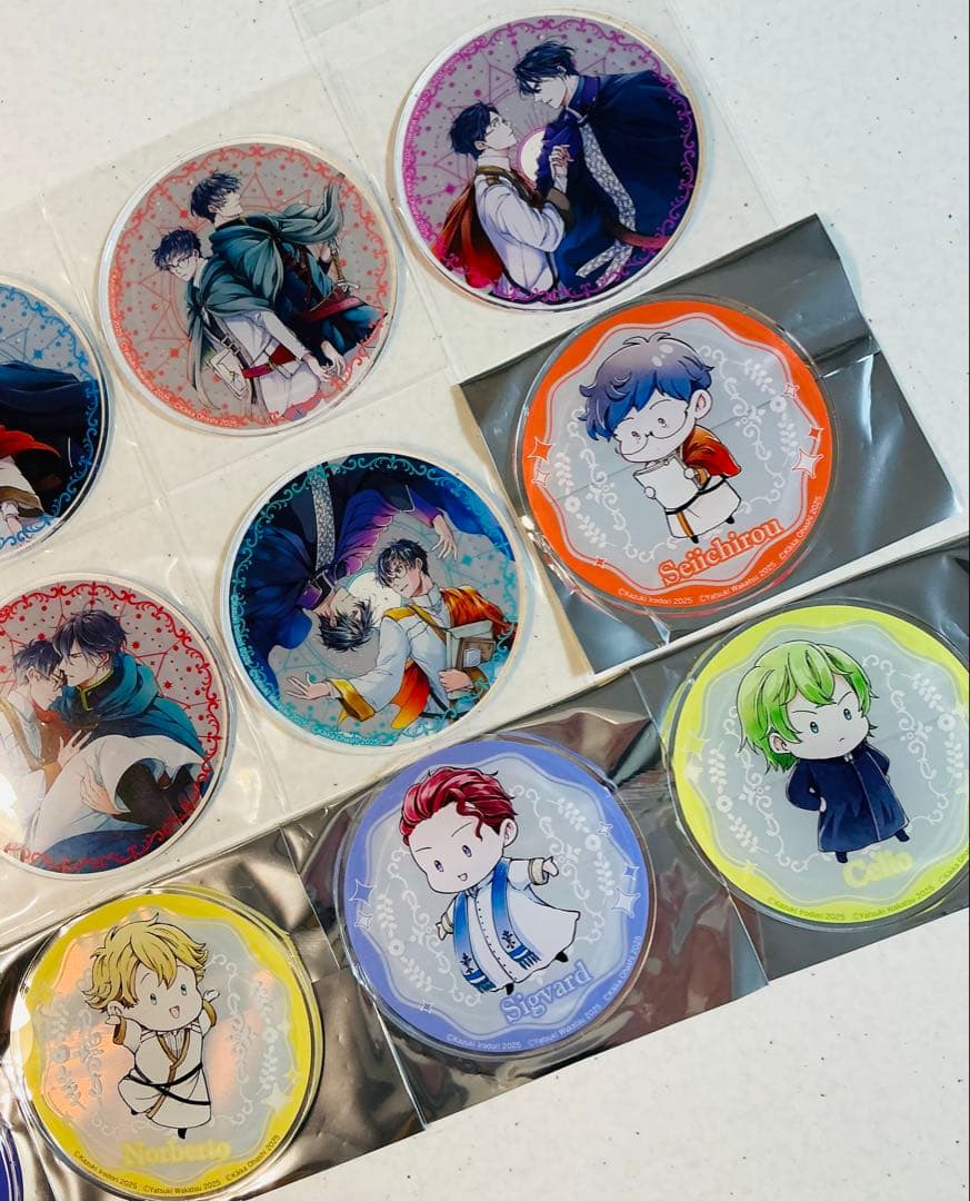 異世界の沙汰は社畜次第 アニメイトグラッテ コースター 全12種コンプ