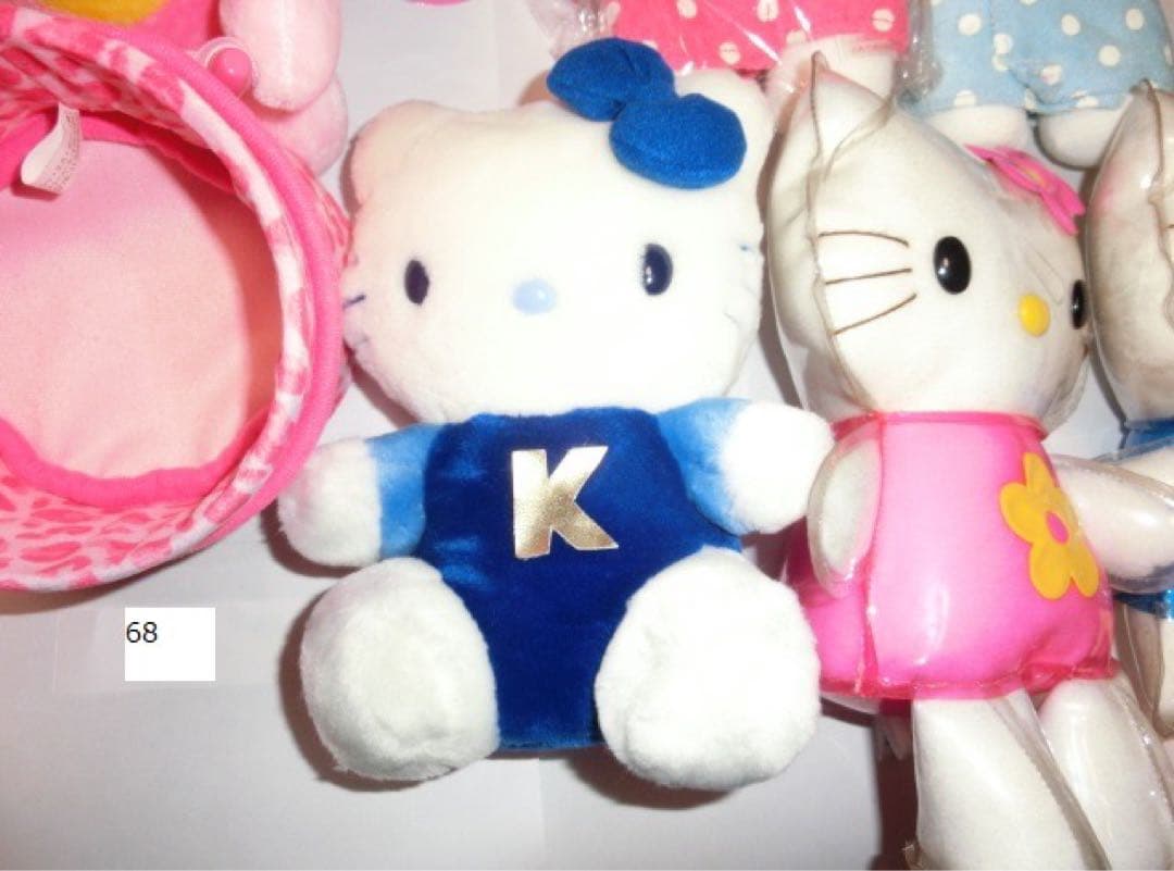 サンリオ　ハローキティ　ぬいぐるみ マスコット　６個　レトロ