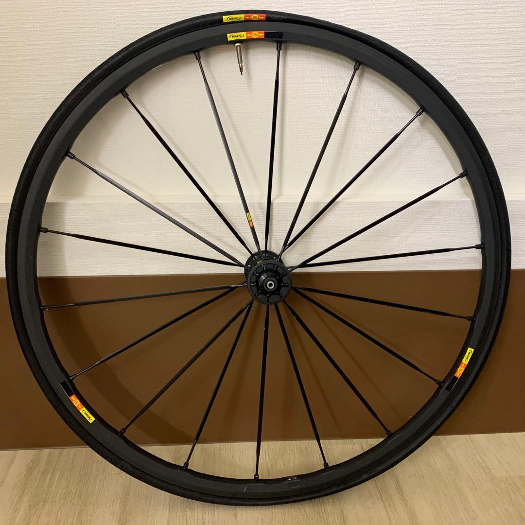 閃*光様 【現状品】MAVIC マヴィック 自転車 ホイール バック付き ロード