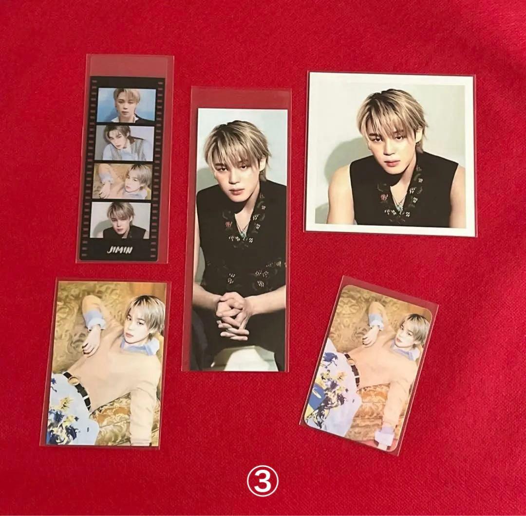 BTS ロングステッカー・ブックマーク・ホログラム両面フォトカード♡Jimin