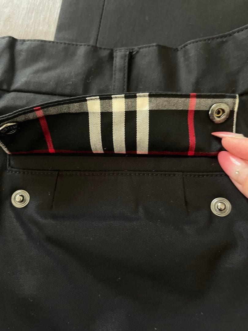 BURBERRY BLACK LABEL パンツ 82サイズ ブラック