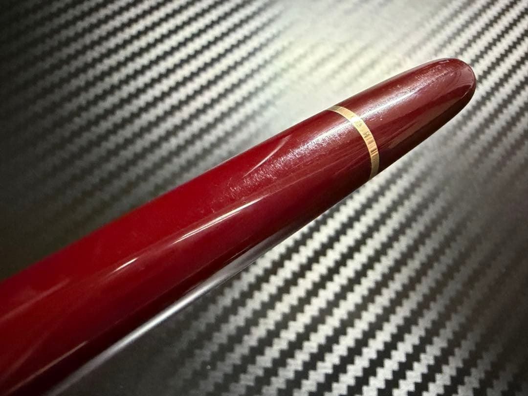 極美品 モンブラン マイスターシュテュック 144 ボルドー 中白 F 万年筆