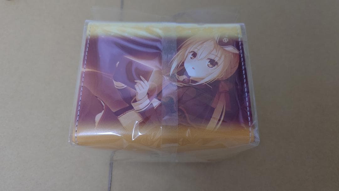 リドルジョーカー　在原七海　合皮製デッキケース　ゆずソフト