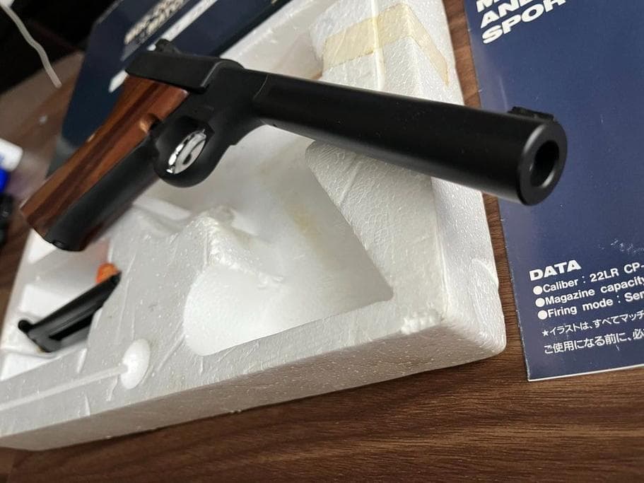 MGC-COLT WOODSMAN　６インチ　ブルバレルカスタム