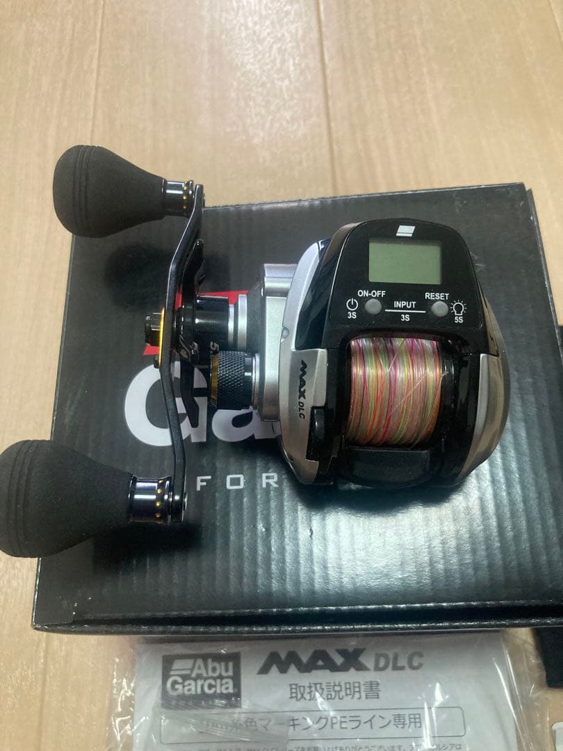 【タカさん専用】AbuGarcia MAX DLC-L ダブルハンドル