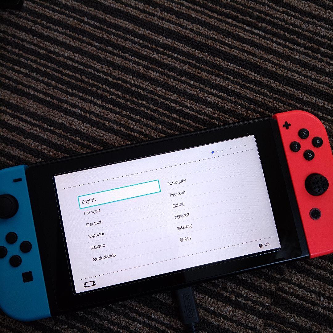 Nintendo Switch 青/赤ジョイコン　周辺機器付き　一部ジャンク品