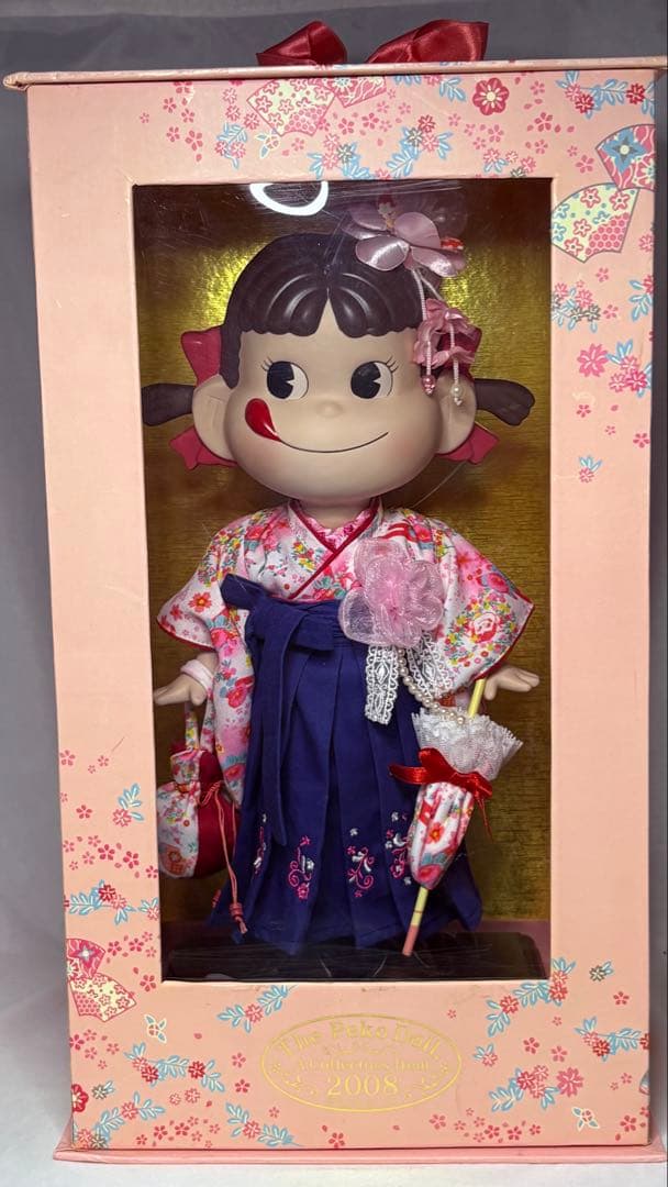 不二家の2008年YEAR’S ペコちゃんビスクドール『大正浪漫』