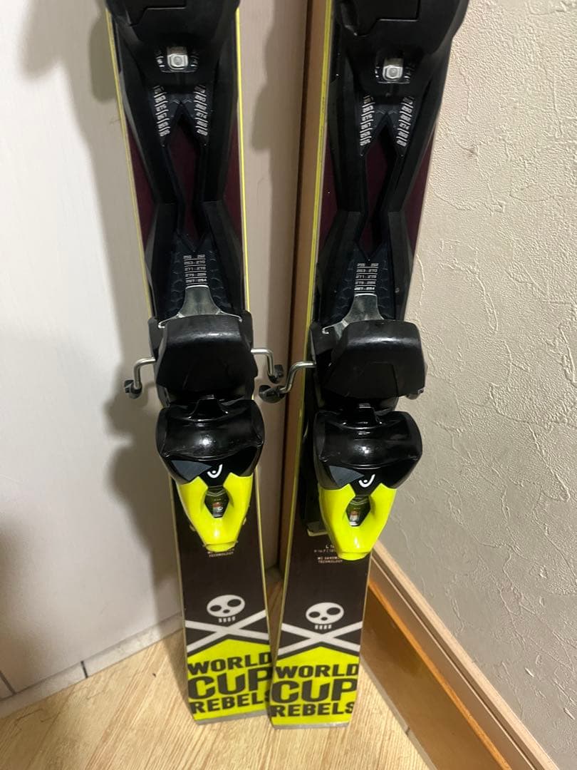 最終値下げ！HEAD WORLDCUP REBELS I.SLR 160cm