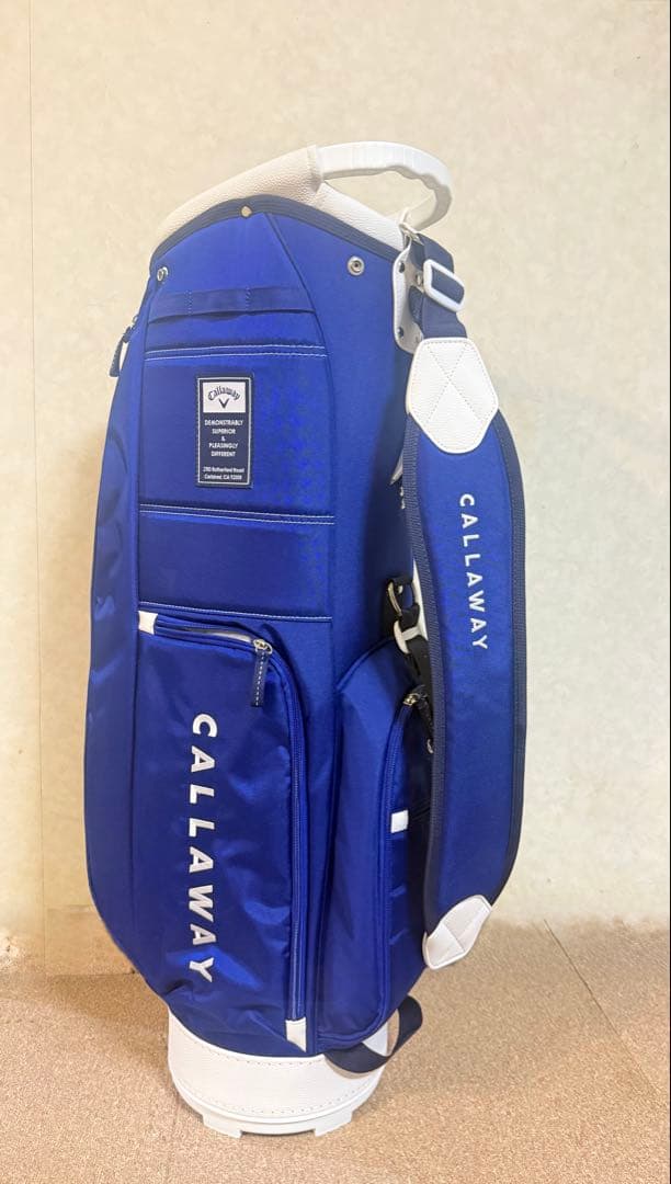CALLAWAY ネイビー キャディバッグ★現行モデル