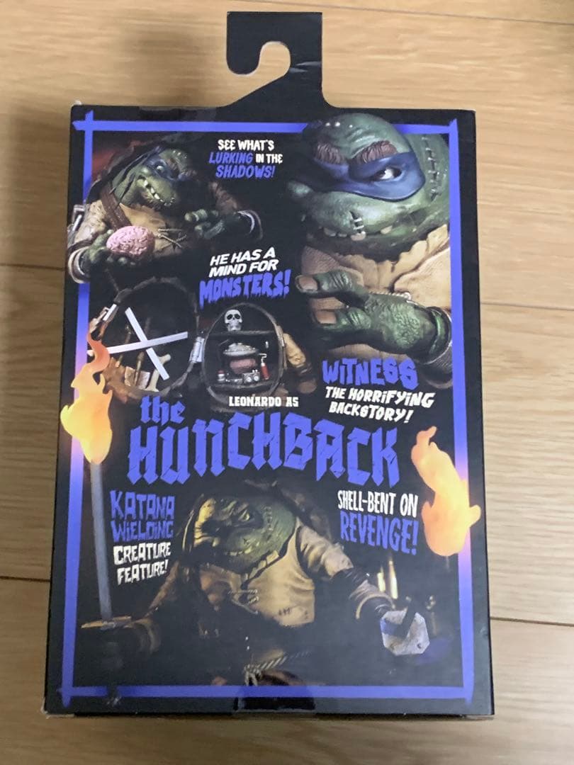 NECA　レオナルド　ミュータントタートルズ　モンスターズ　未開封