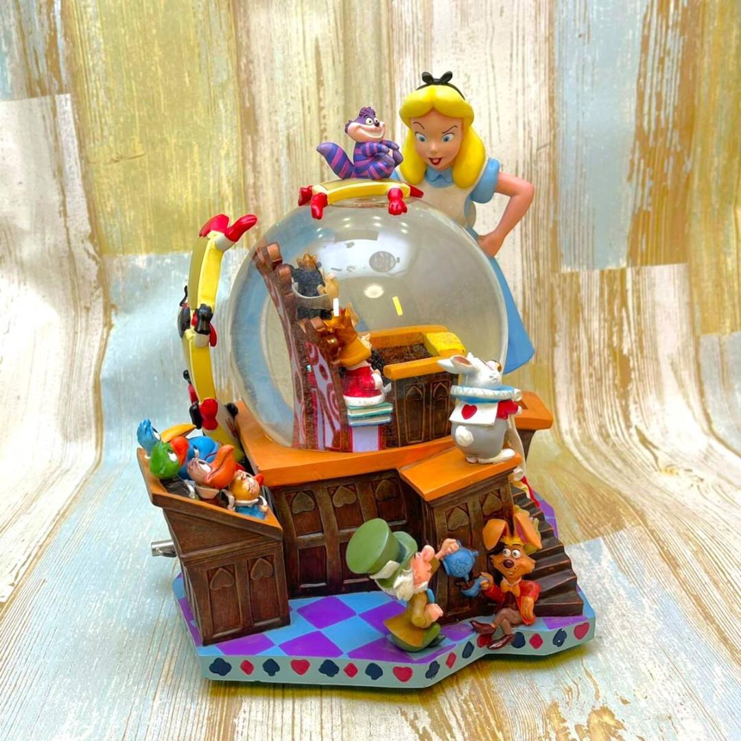 ふしぎの国のアリス フィギュア★スノーグローブ オルゴール