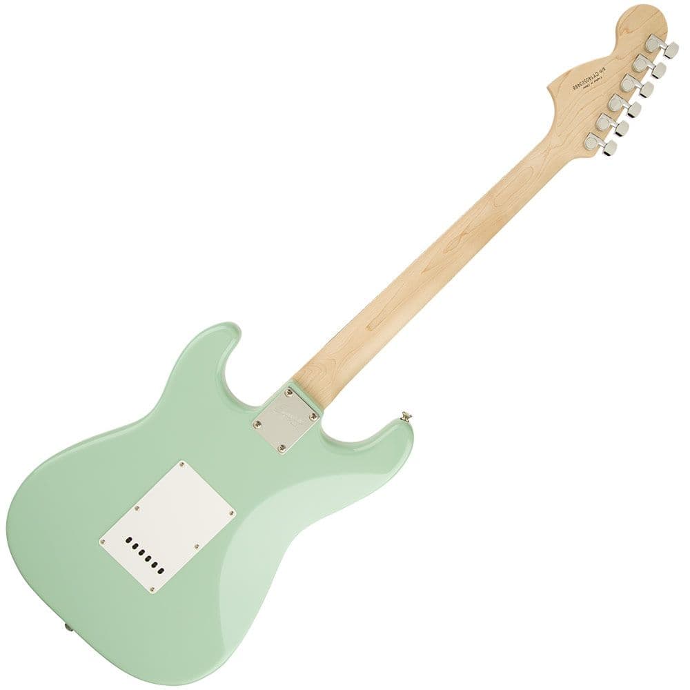 エレキ ストラト スクワイヤー サーフグリーン ＋付属品セット