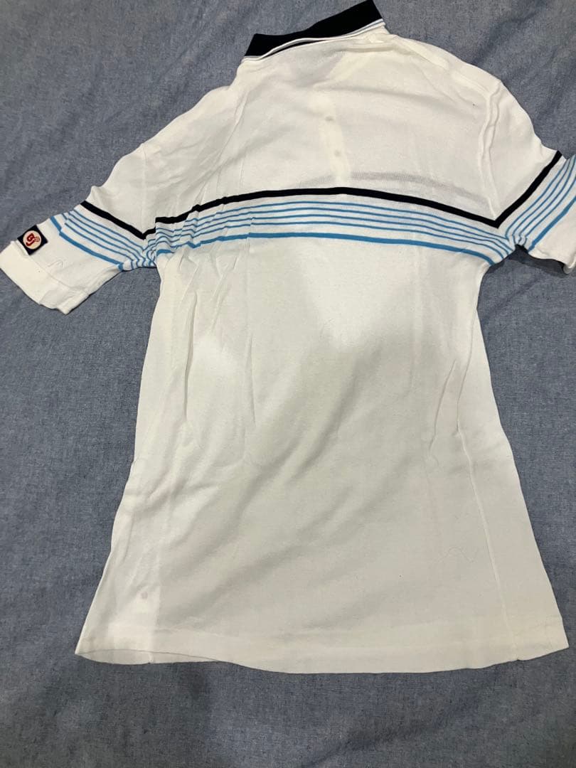 FILA ストライプポロシャツ　ボルグモデル