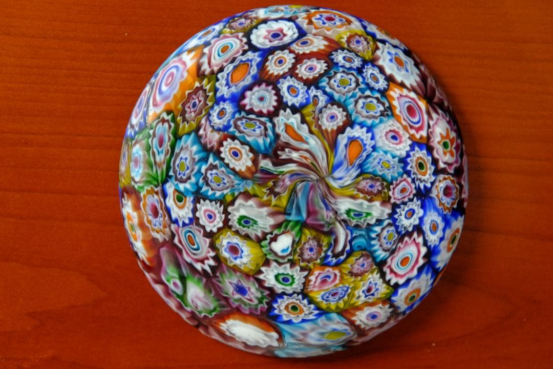 ベネチアンガラス アンティーク カップ＆ソーサー ガラス ムラノ 江波冨士子