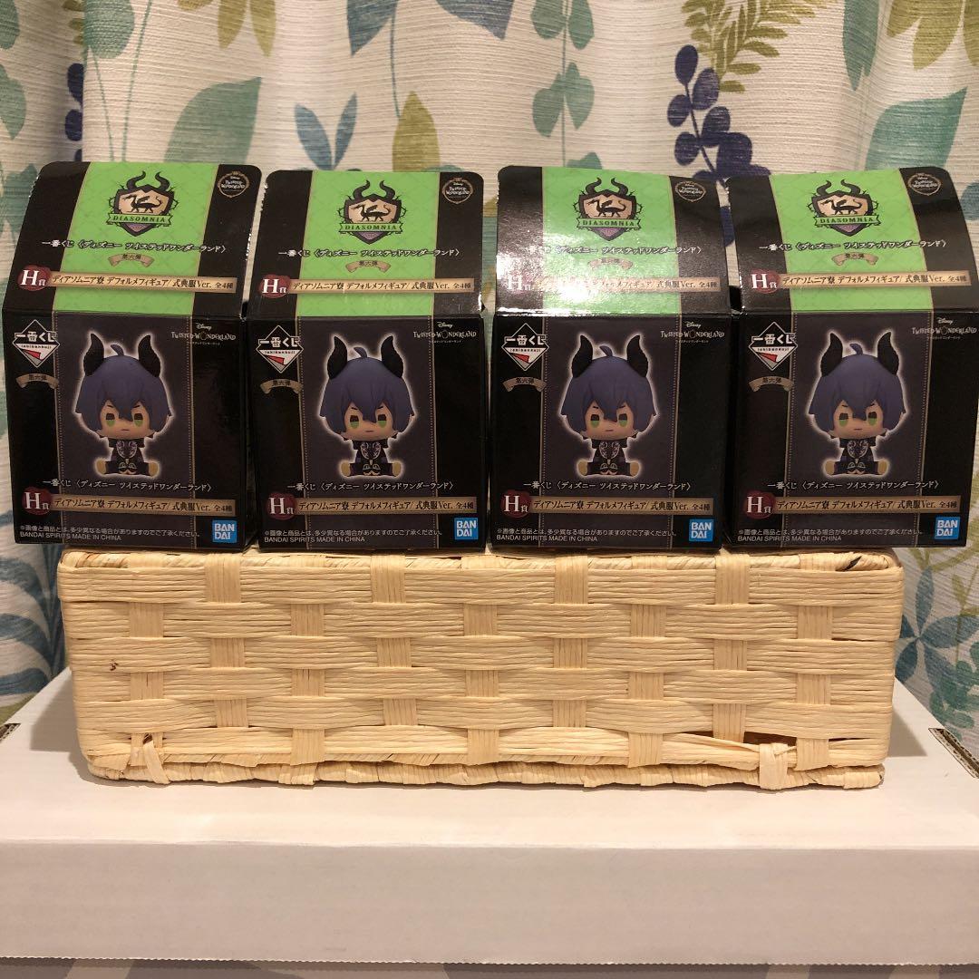 ツイステ　一番くじ　H賞　ディアソムニア　マレウス　リリア　シルバー　フィギュア