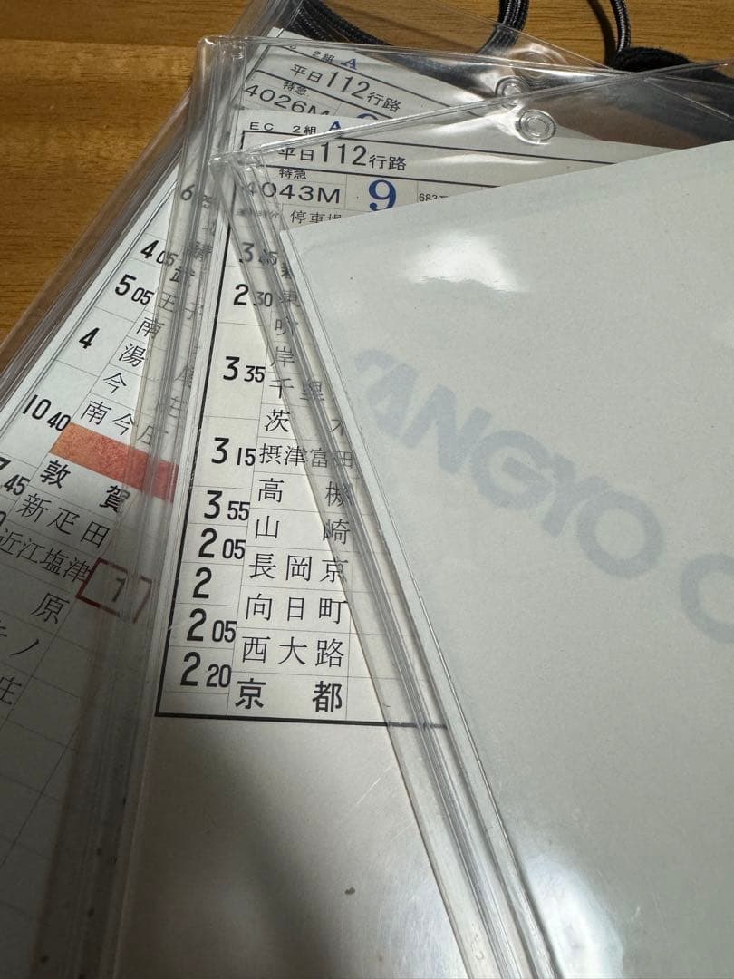 JR西日本 福井運転センター 運転時刻表 スタフ 683系 681系②