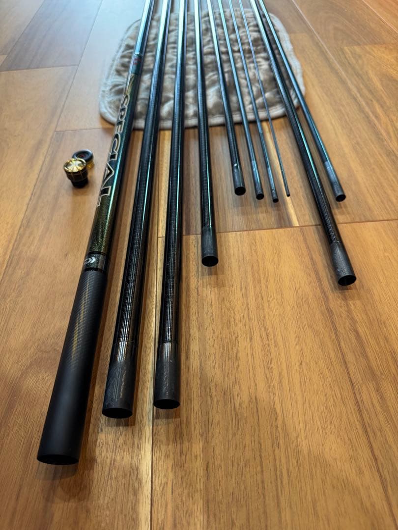 最終値下げ！ ダイワ　銀影競技スペシャルSL85 75スイッチパーツ付　美品　鮎