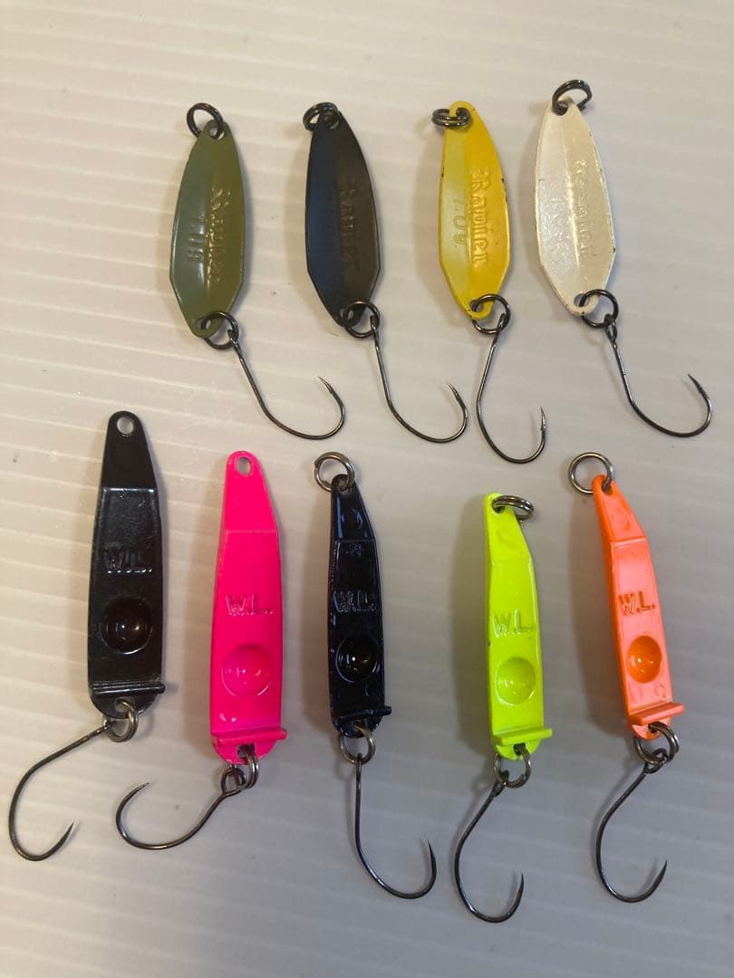 管理釣り場 トラウト スプーン 60個セット ノリーズ 鱒玄人 ウォーターランド