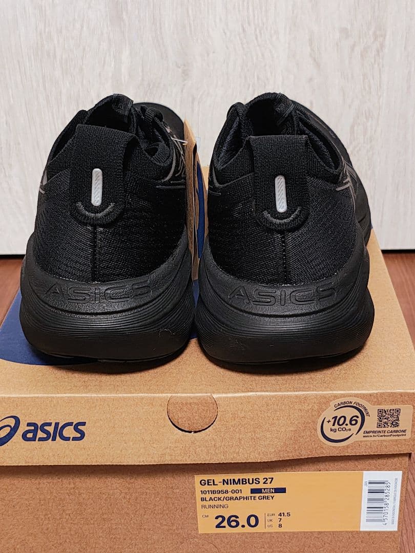 【新品未使用】ASICS GEL-NIMBUS27 26.0cm