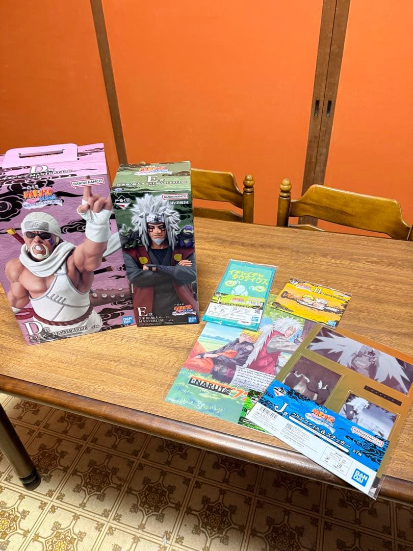 一番くじ　NARUTO ナルト　自来也　キラービー　おまけ