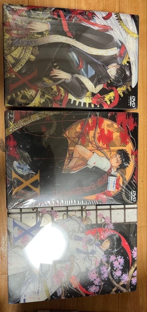 アニメDVD　X (エックス) BOX 付き　全12巻セット　CLAMP