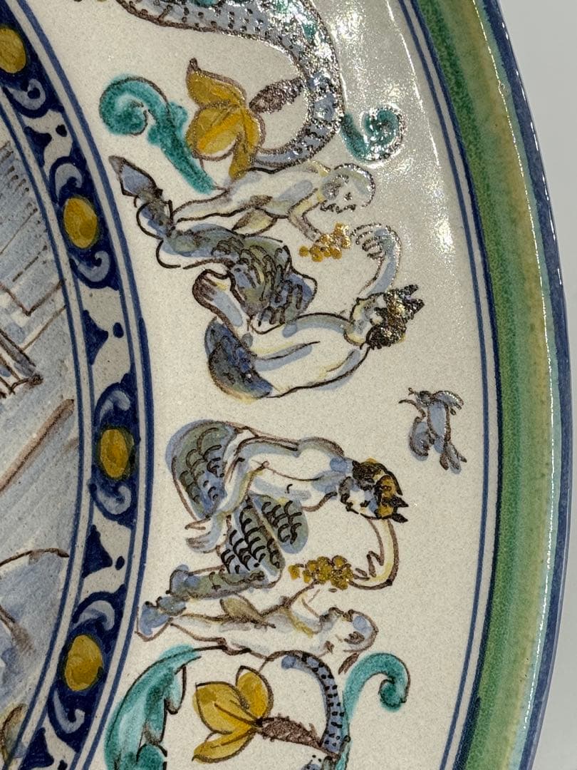 イタリア製　飾り大皿　インテリア　送料込み251226