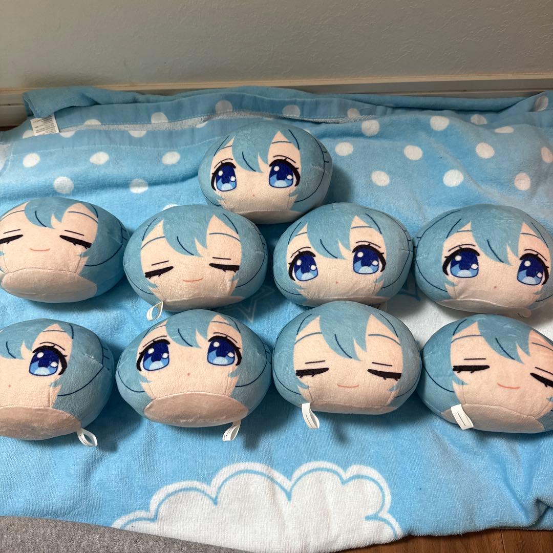 カラフルピーチ るなさんG賞おはようおやすみぬいぐるみ9個入り痛バ付き