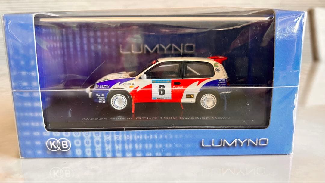 日産 パルサー GTI-R 1992年スウェディッシュラリー3位 №6 1/43