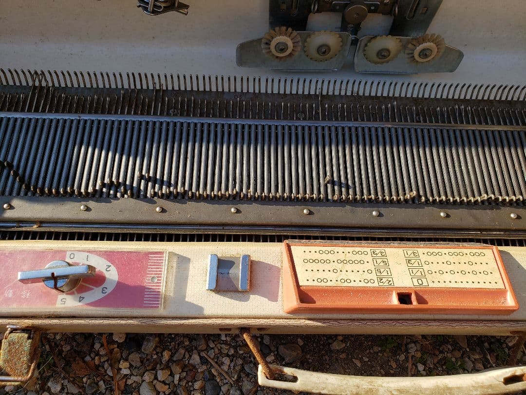 トヨタ　編み機　昭和レトロ　アンティーク　編機　レア