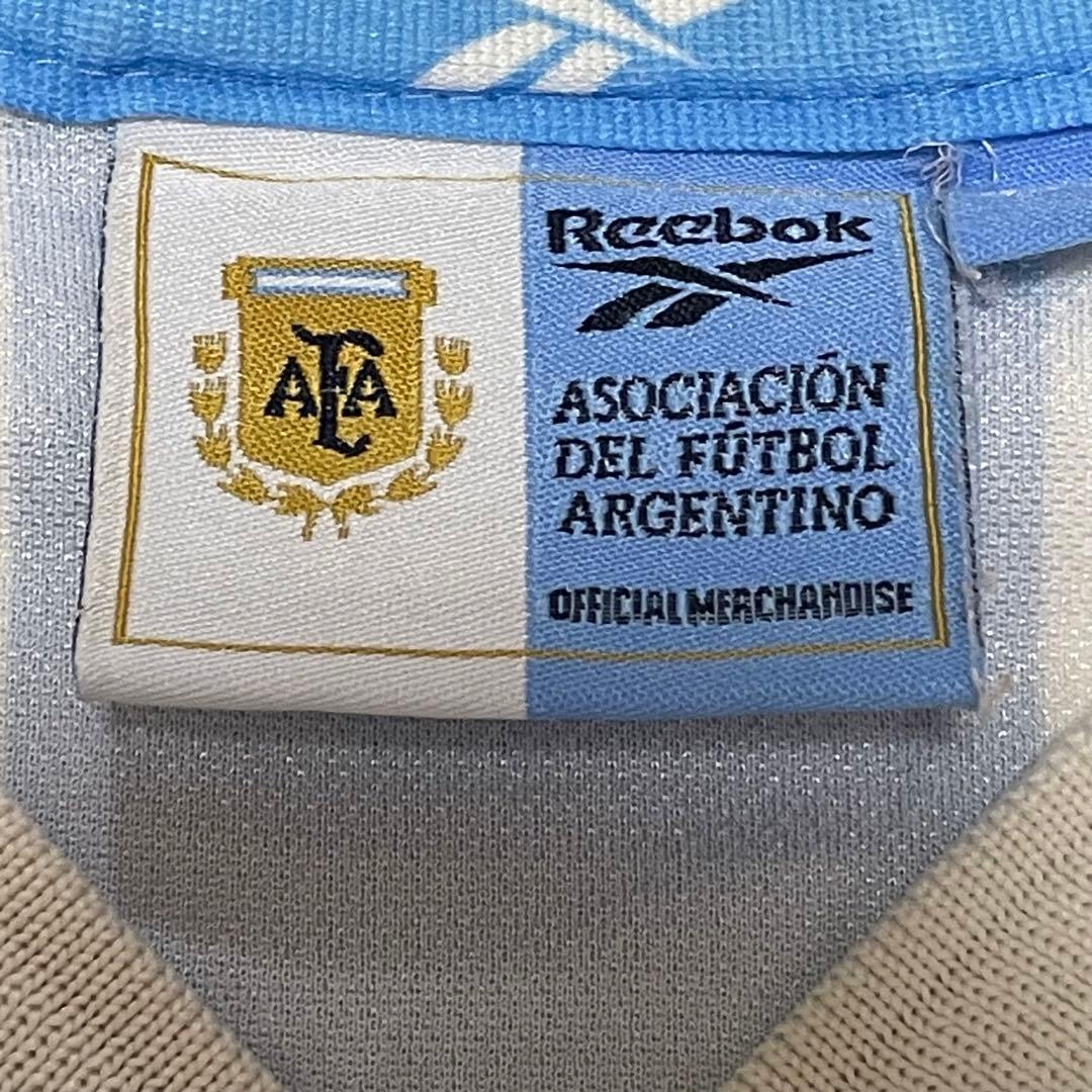 【希少】Reebok '99 アルゼンチン代表　ユニフォーム　size:XL