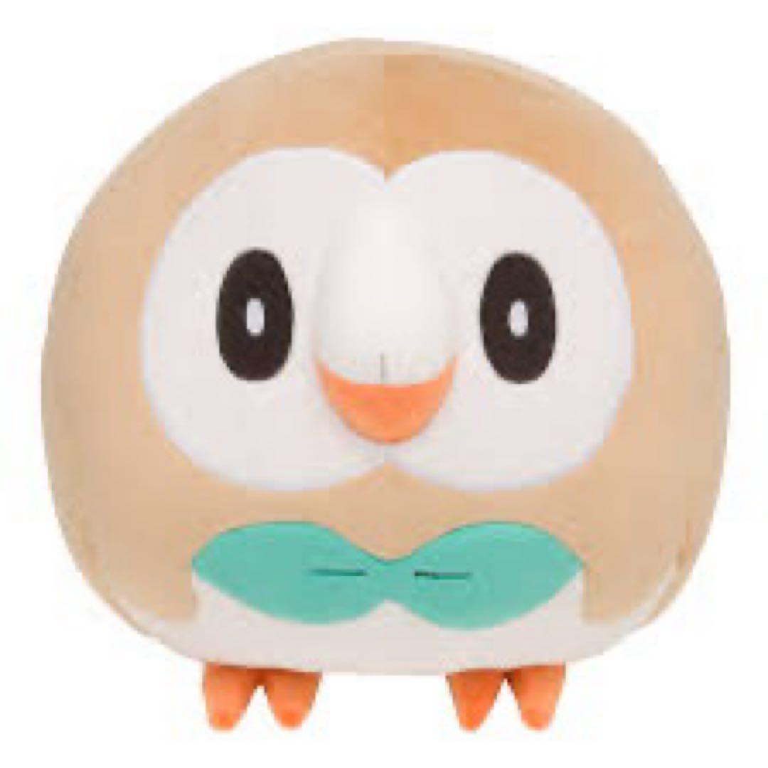 【タグ付き】 もっちりまんまるクッション　モクロー