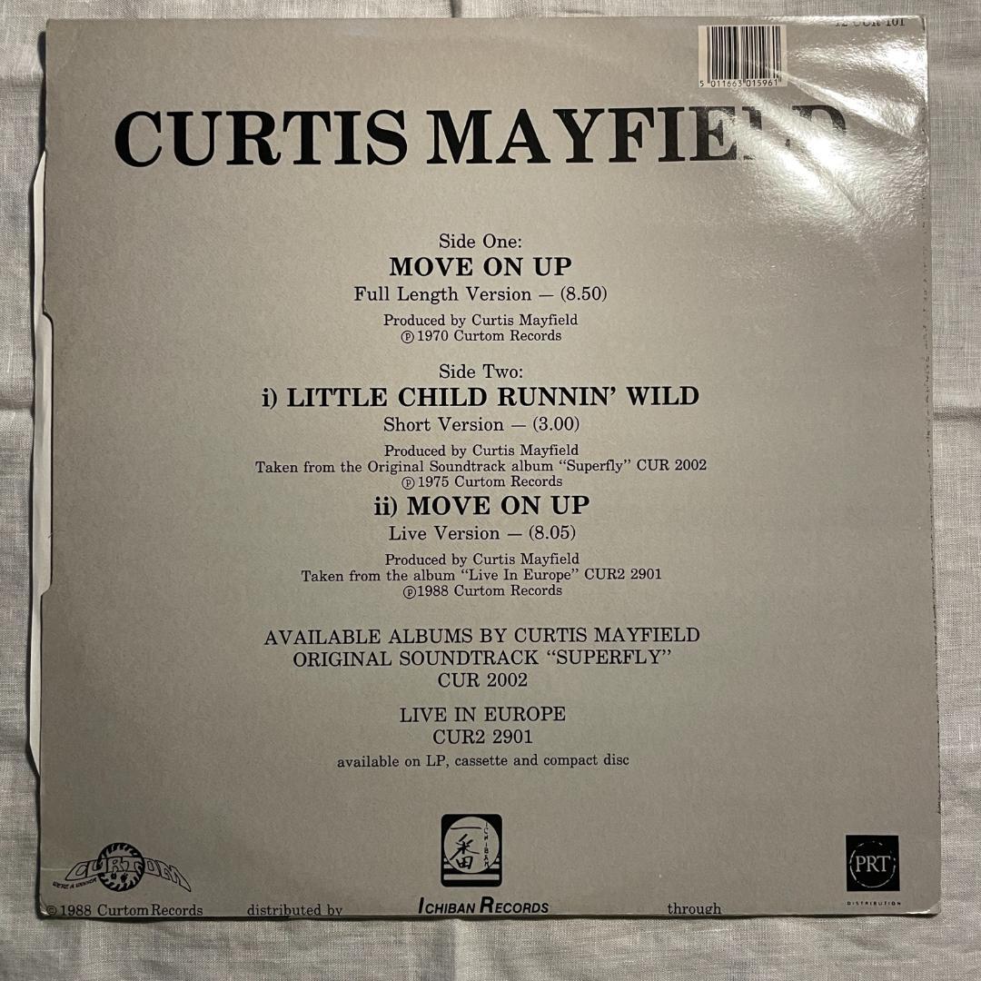 UK 高音質 Curtis Mayfield Move On Up