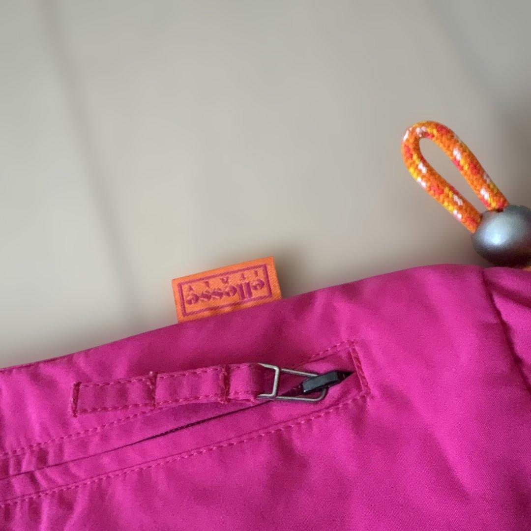 エレッセ　スキーウェア 女性用 ピンク ひまわり柄