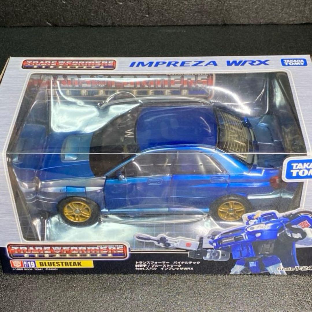 未開封品 ブルーストリーク トランスフォーマーバイナルテック インプレッサWRX
