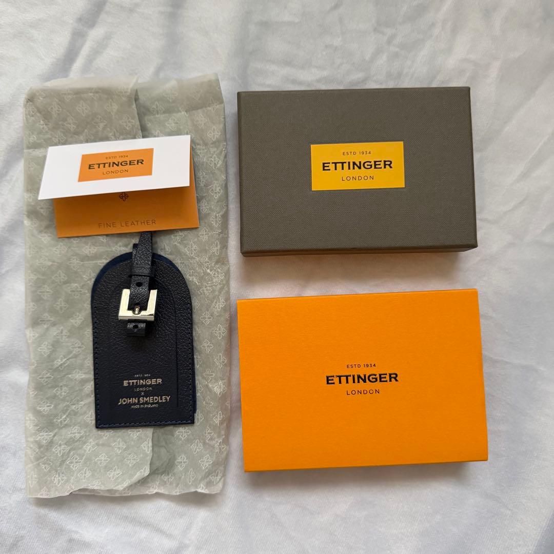 新品未使用 超希少JOHN SMEDLEY × ETTINGER ラゲッジタグ