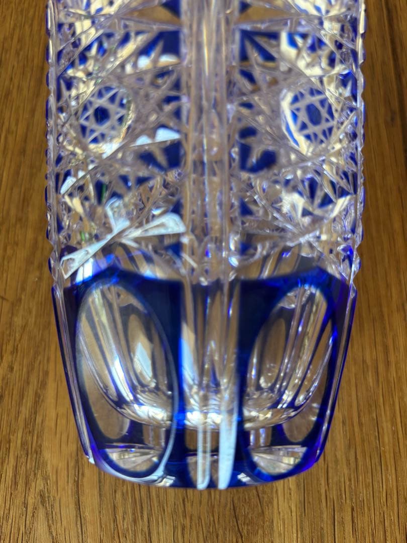 新品KAMAY カメイガラス ガラス花瓶フラワーベース