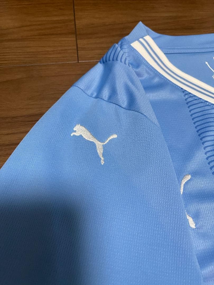 新品 マンチェスターシティ 23/24 ユニフォーム #17.デブライネ XL