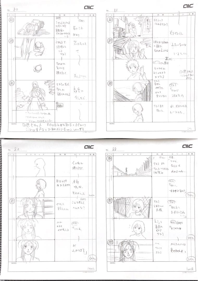 ああっ女神さまっ それぞれの翼 第11話 絵コンテ