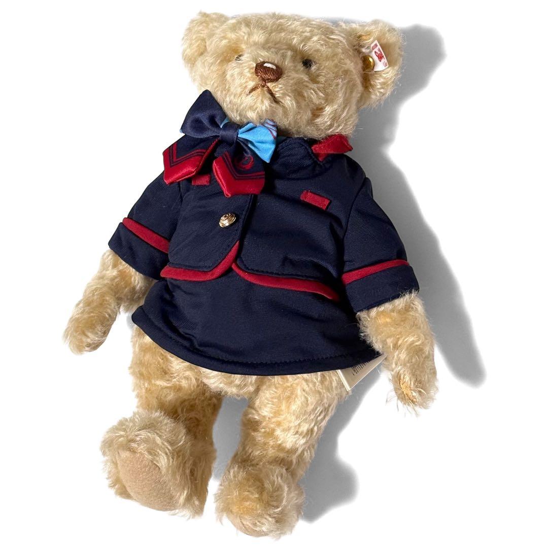新品【1500体限定】Steiff × JAL テディベア キャビンアテンダント