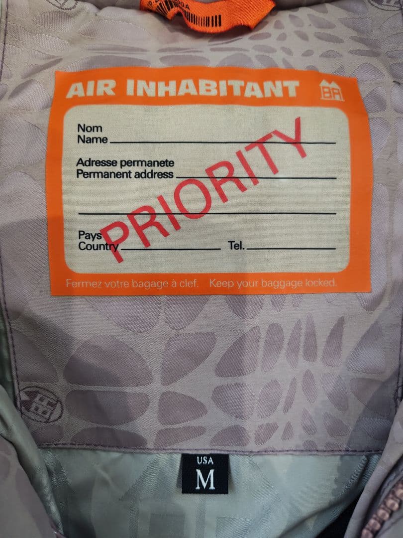 inhabitant薄紫色 ダウンジャケット Mサイズ