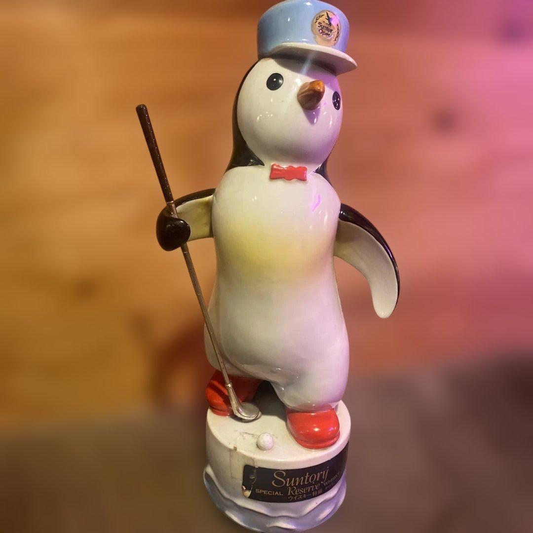 1983年製 Suntory ペンギン アンティークボトル陶器製